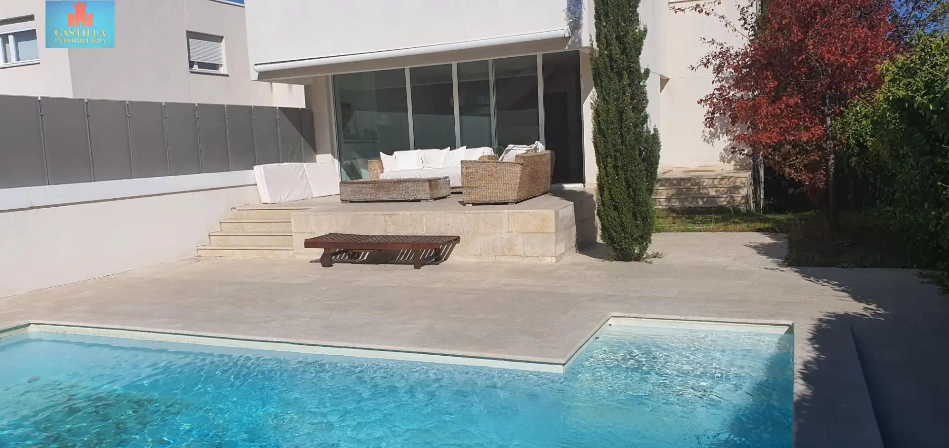 Terraza de Casa o chalet de alquiler en Ávila con Calefacción, Jardín privado y Terraza