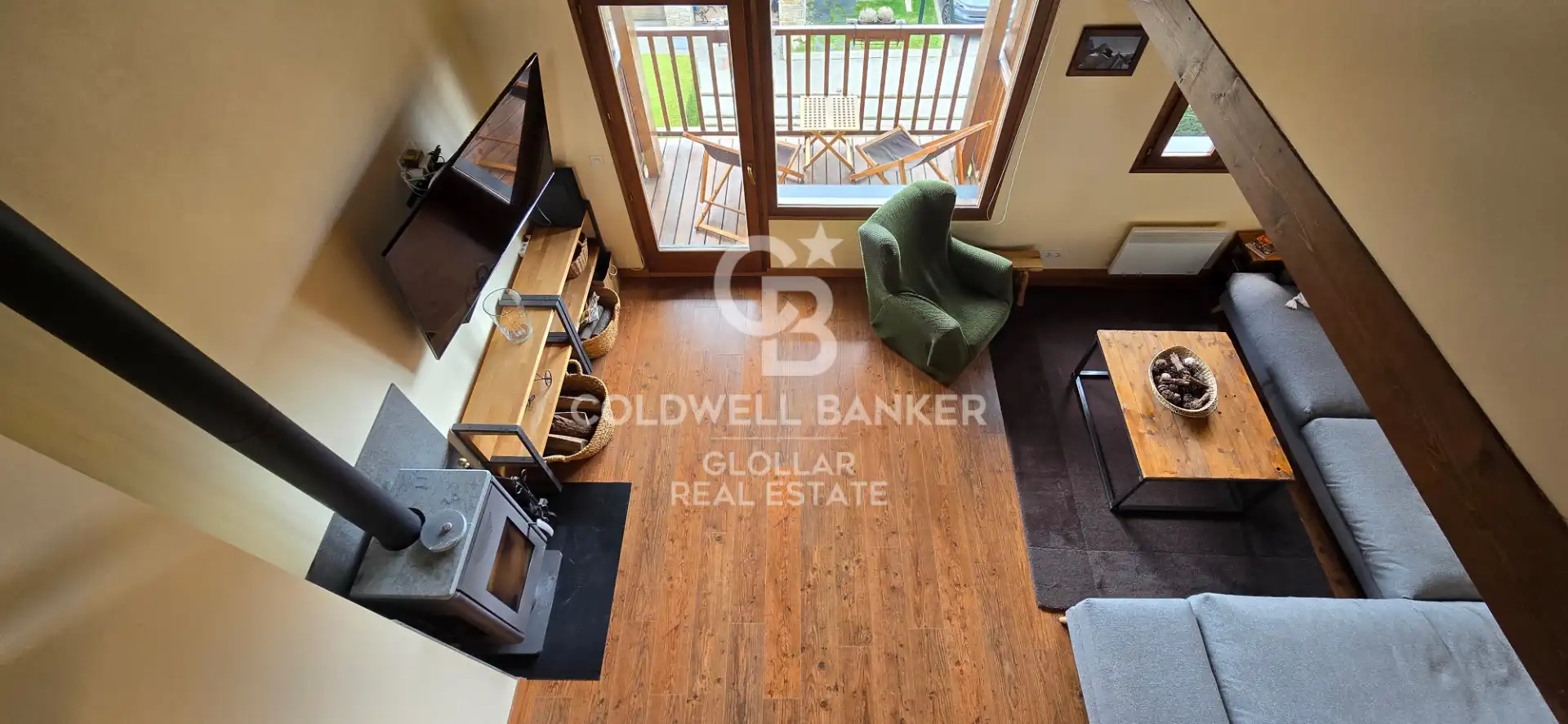 Balcony of Duplexes for rent in Osséja  with Parquet flooring, Terrace and Furnished
