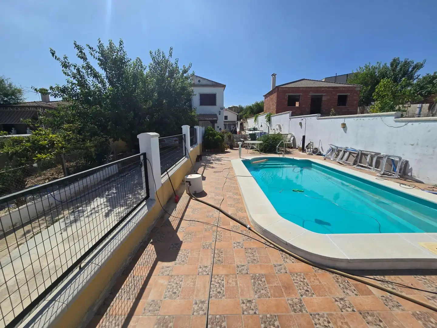 Vista exterior de Casa o chalet en venta en Aguilar de la Frontera con Aire acondicionado, Jardín privado y Trastero