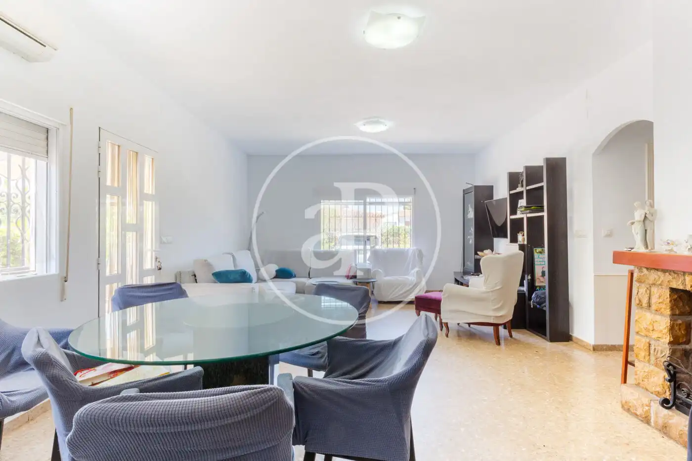 Living room of Houses for sale in Dénia  with Air Conditioner, Heating and Private garden