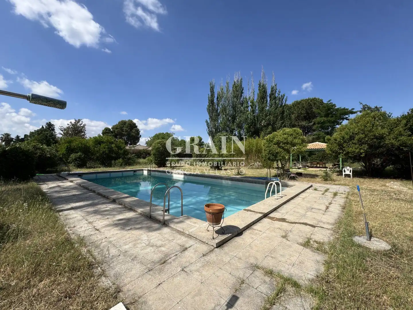 Garden of Houses for sale in Albacete  with Heating, Swimming Pool and Balcony