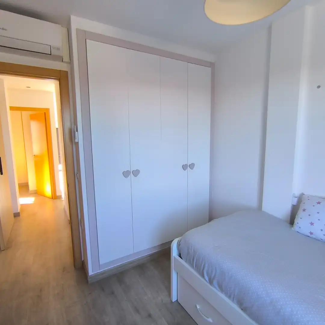 Schlafzimmer von Haus oder Chalet zum Verkauf in Peñíscola / Peníscola mit Klimaanlage, Privatgarten und Parkett