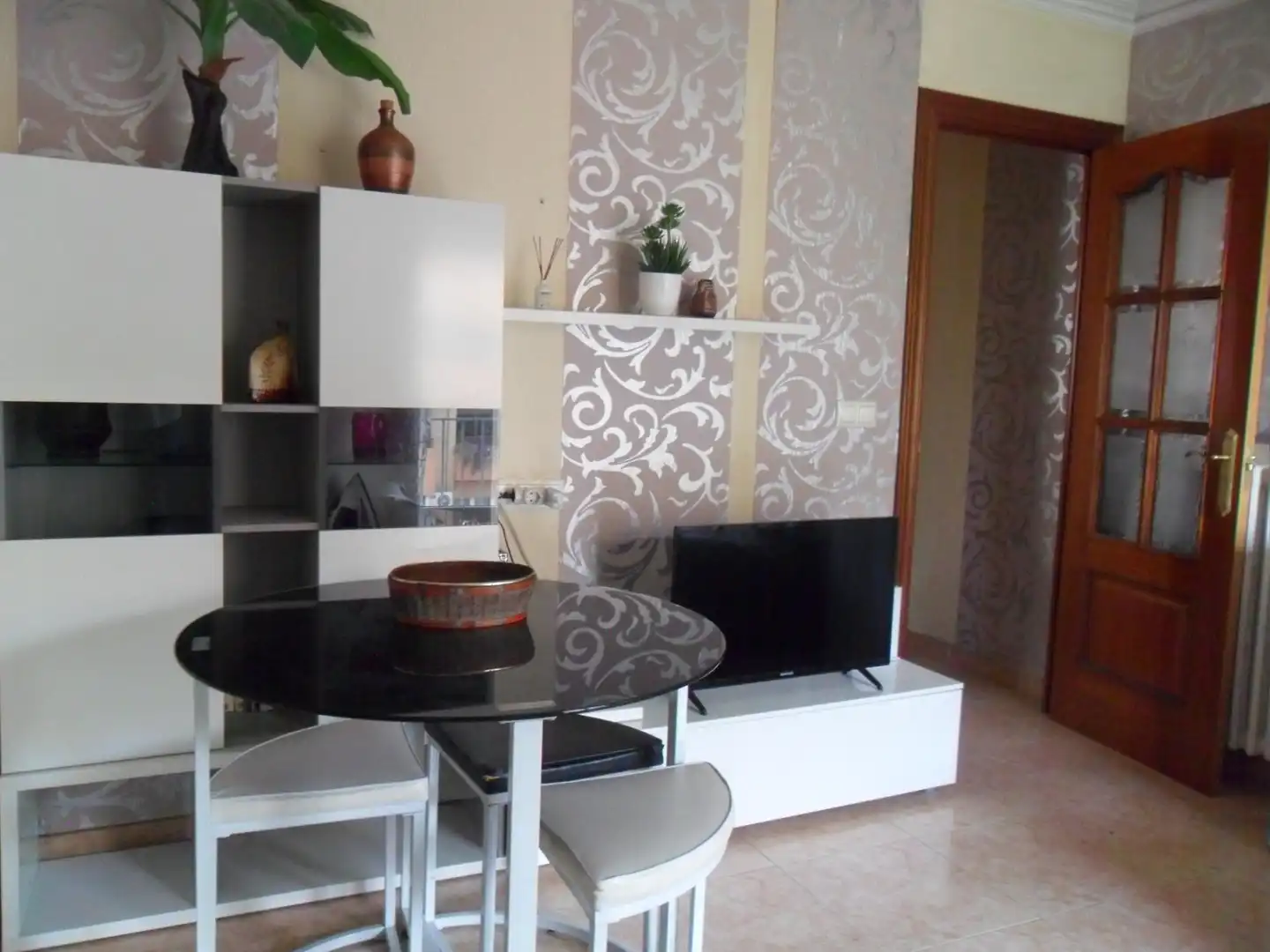 Sala de estar de Piso de alquiler en Granada con Calefacción y Jardín privado