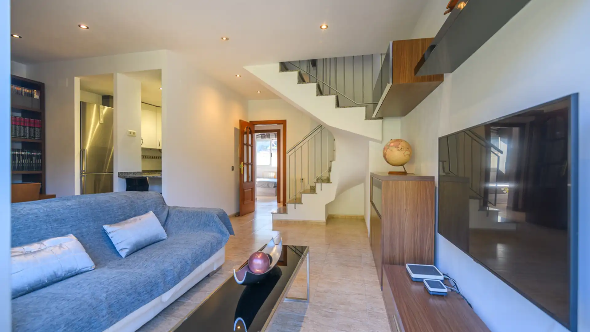 Sala de estar de Dúplex en venta en Sant Climent de Llobregat con Calefacción, Trastero y Horno