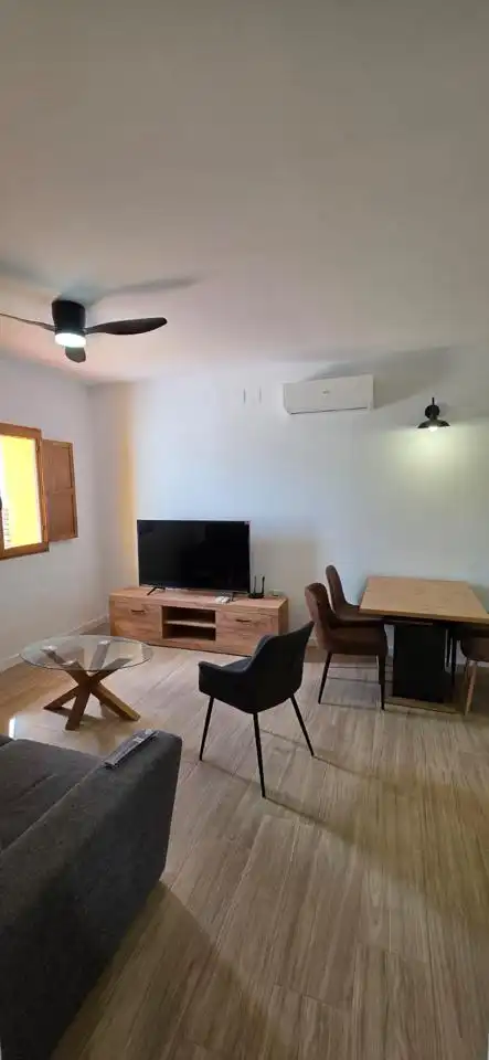 Sala de estar de Casa o chalet de alquiler en Málaga con Aire acondicionado y Amueblado