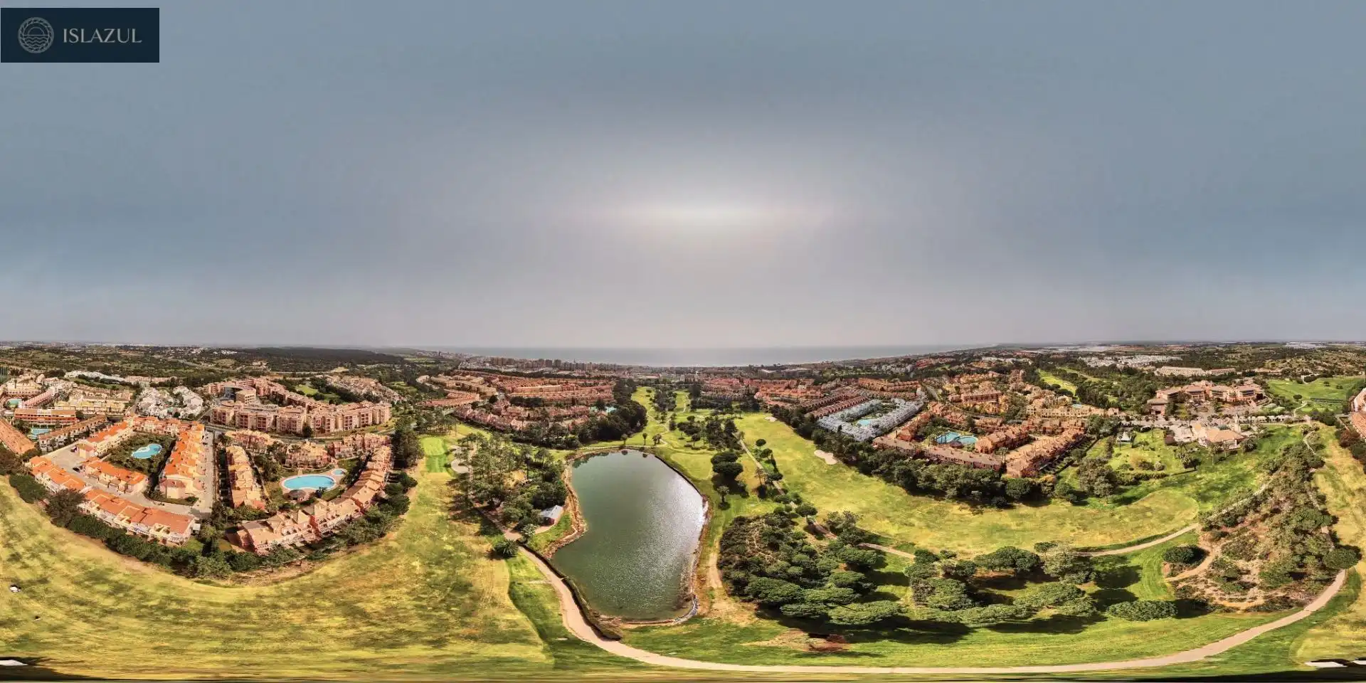 Außenansicht von Maisonette zum Verkauf in Islantilla mit Klimaanlage, Heizung und Privatgarten