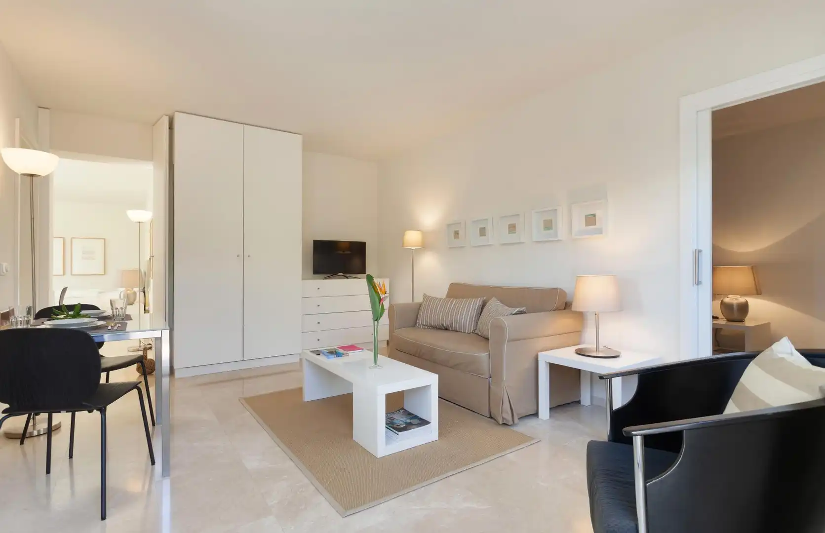 Sala d'estar de Casa o xalet en venda en  Palma de Mallorca amb Aire condicionat, Jardí privat i Terrassa