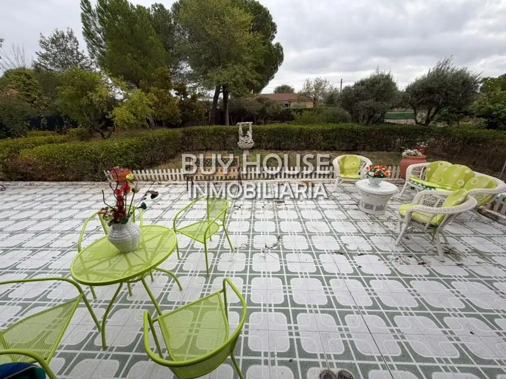 Terrassa de Casa o xalet en venda en Yeles, Toledo