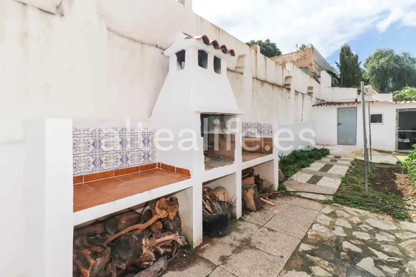 Exterior view of Houses for sale in L'Alfàs del Pi  with Air Conditioner, Private garden and Terrace