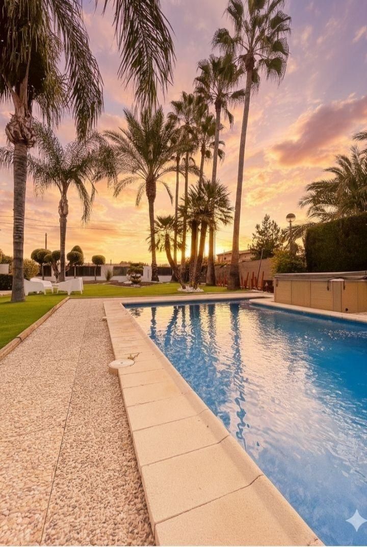 Piscina de Casa o xalet en venda en  Murcia Capital amb Aire condicionat, Calefacció i Jardí privat