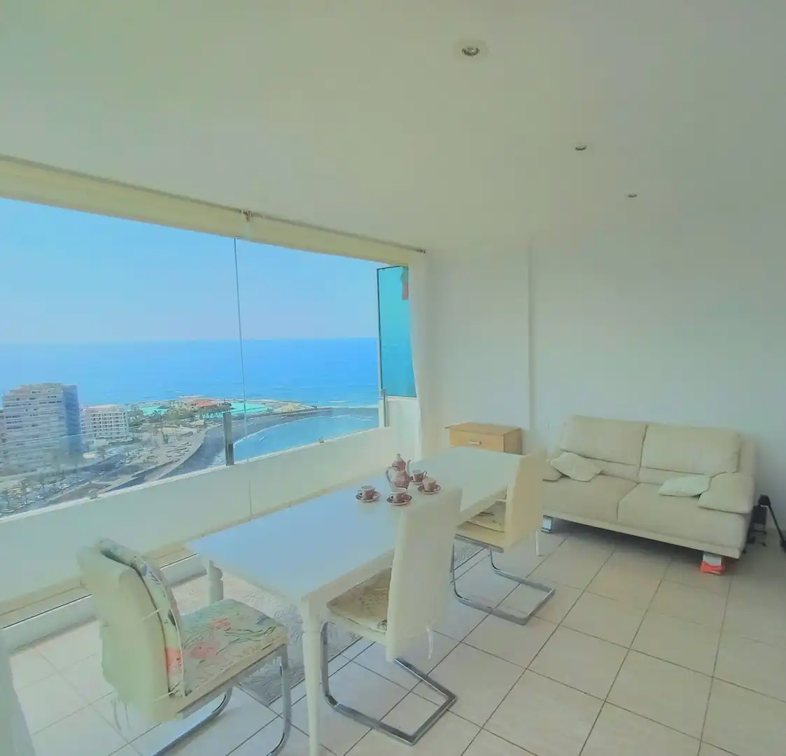 Wohnzimmer von Wohnungen zum Verkauf in Puerto de la Cruz mit Klimaanlage, Terrasse und Abstellraum