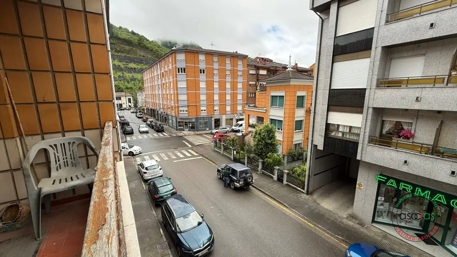 Exterior view of Flat for sale in Aller  with Heating, Parquet flooring and Storage room