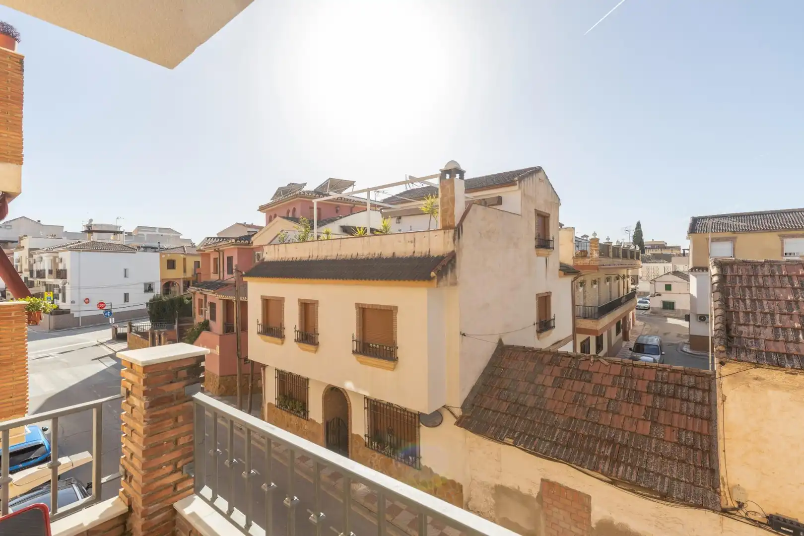 Exterior view of Flat for sale in Churriana de la Vega  with Air Conditioner, Terrace and Balcony