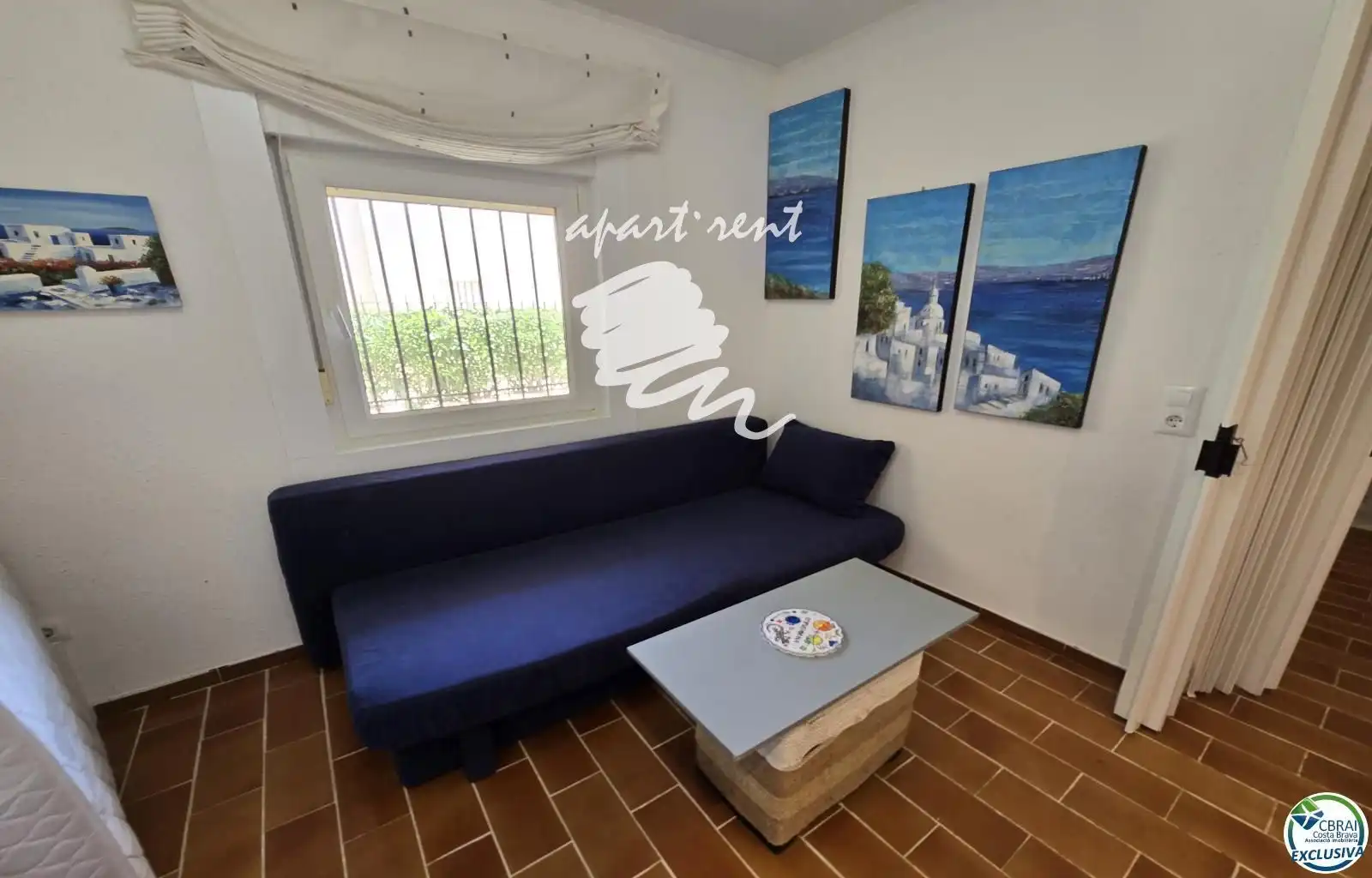Sala de estar de Piso en venta en Empuriabrava con Aire acondicionado, Calefacción y Terraza