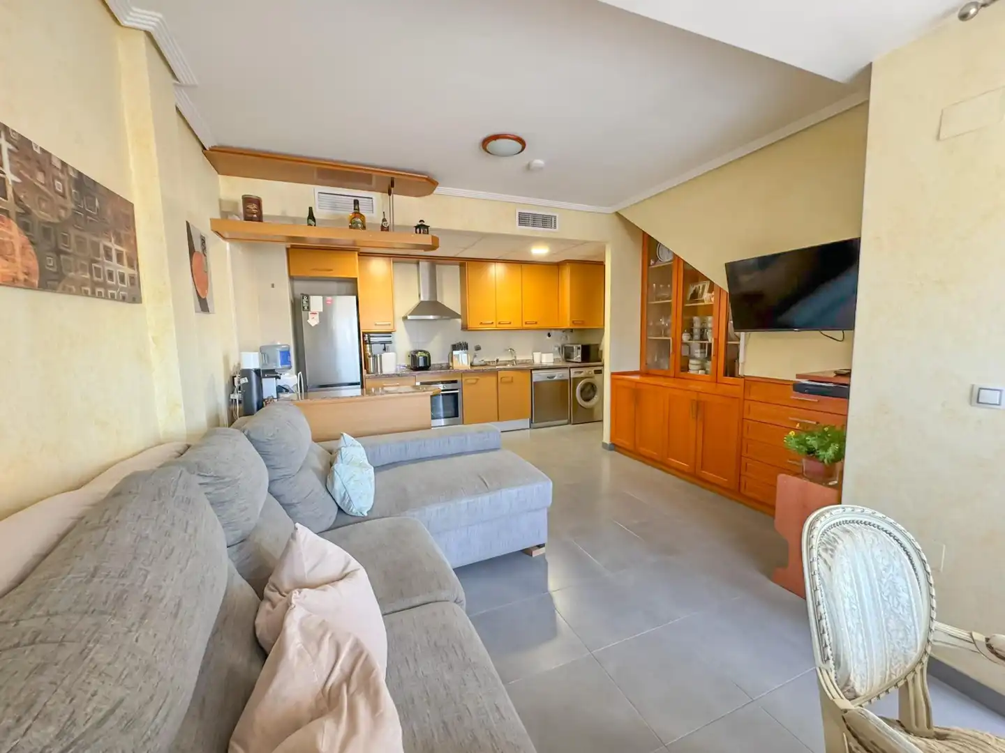 Sala d'estar de Àtic en venda en Ondara