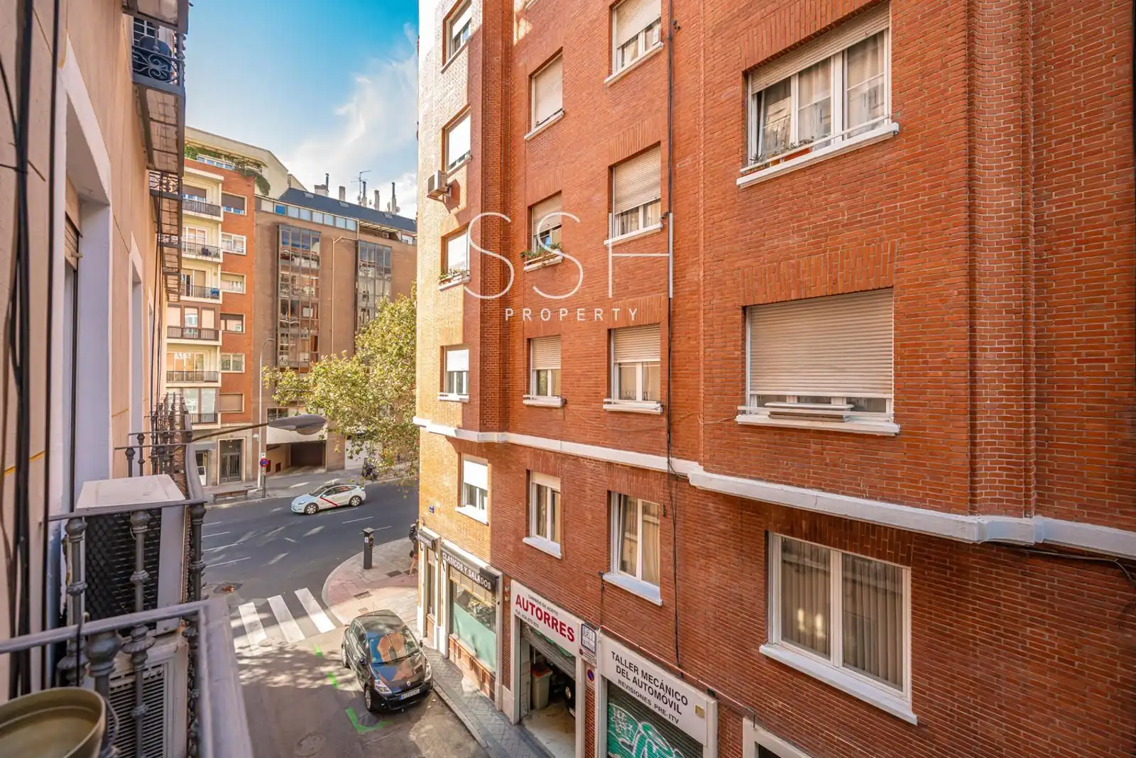 Vista exterior de Pis de lloguer en Madrid amb Aire condicionat, Calefacció i Moblat