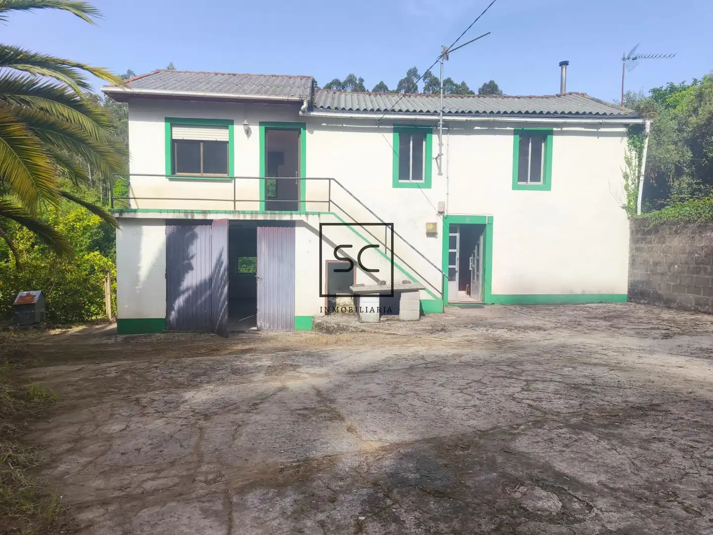 Vista exterior de Casa o chalet en venta en Cedeira con Balcón