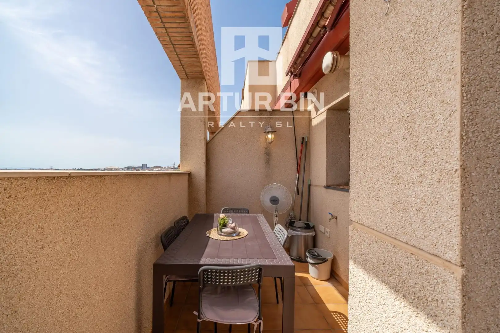 Terraza de Ático en venta en Valencia con Calefacción, Jardín privado y Terraza