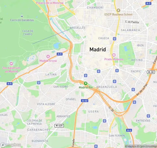 Vista exterior de Piso en venta en Madrid