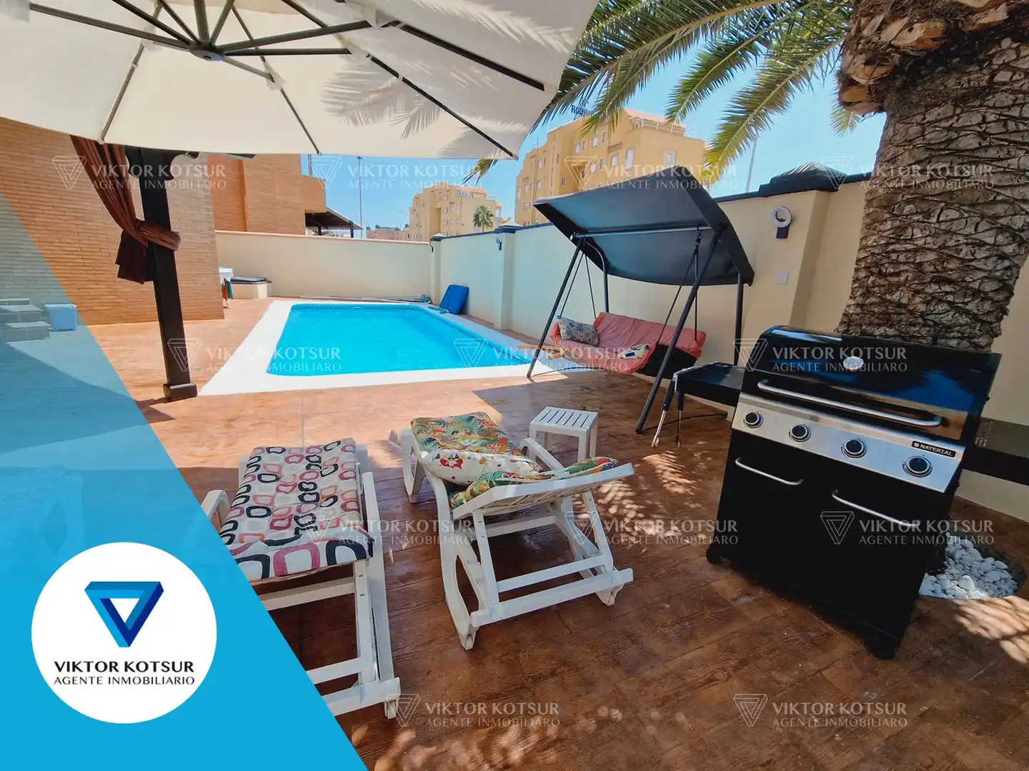 Villa con piscina in vendita a Roquetas de Mar ciudad, imagen 33