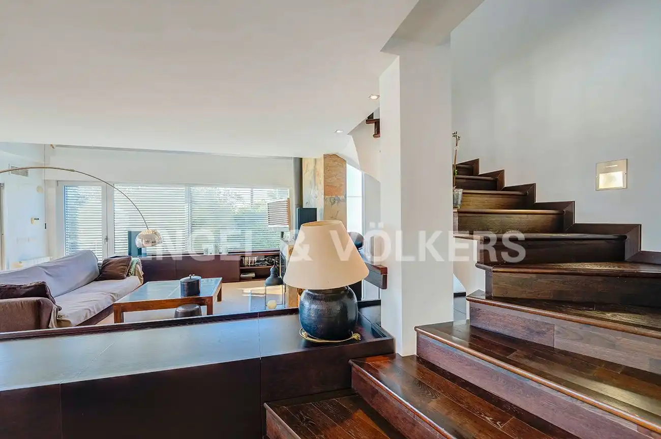 Living room of Houses for sale in Sant Joan d'Alacant  with Air Conditioner, Private garden and Terrace