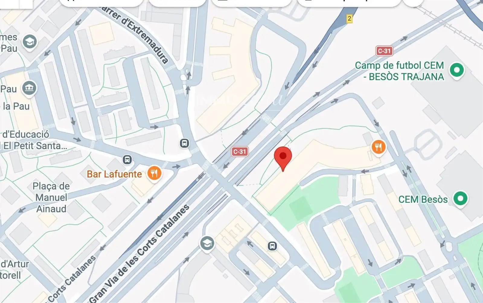 Vista exterior de Apartamento en venta en Besós