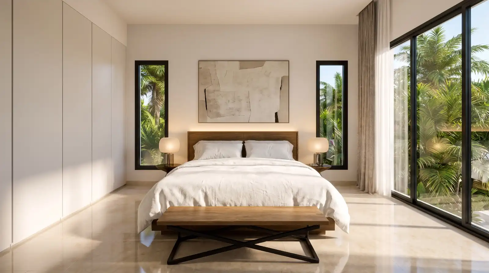 Bedroom of Houses for sale in Estepona  with Air Conditioner, Heating and Terrace