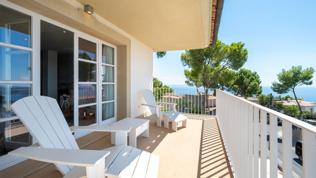 Terrassa de Casa o xalet en venda en Calvià amb Aire condicionat, Calefacció i Jardí privat