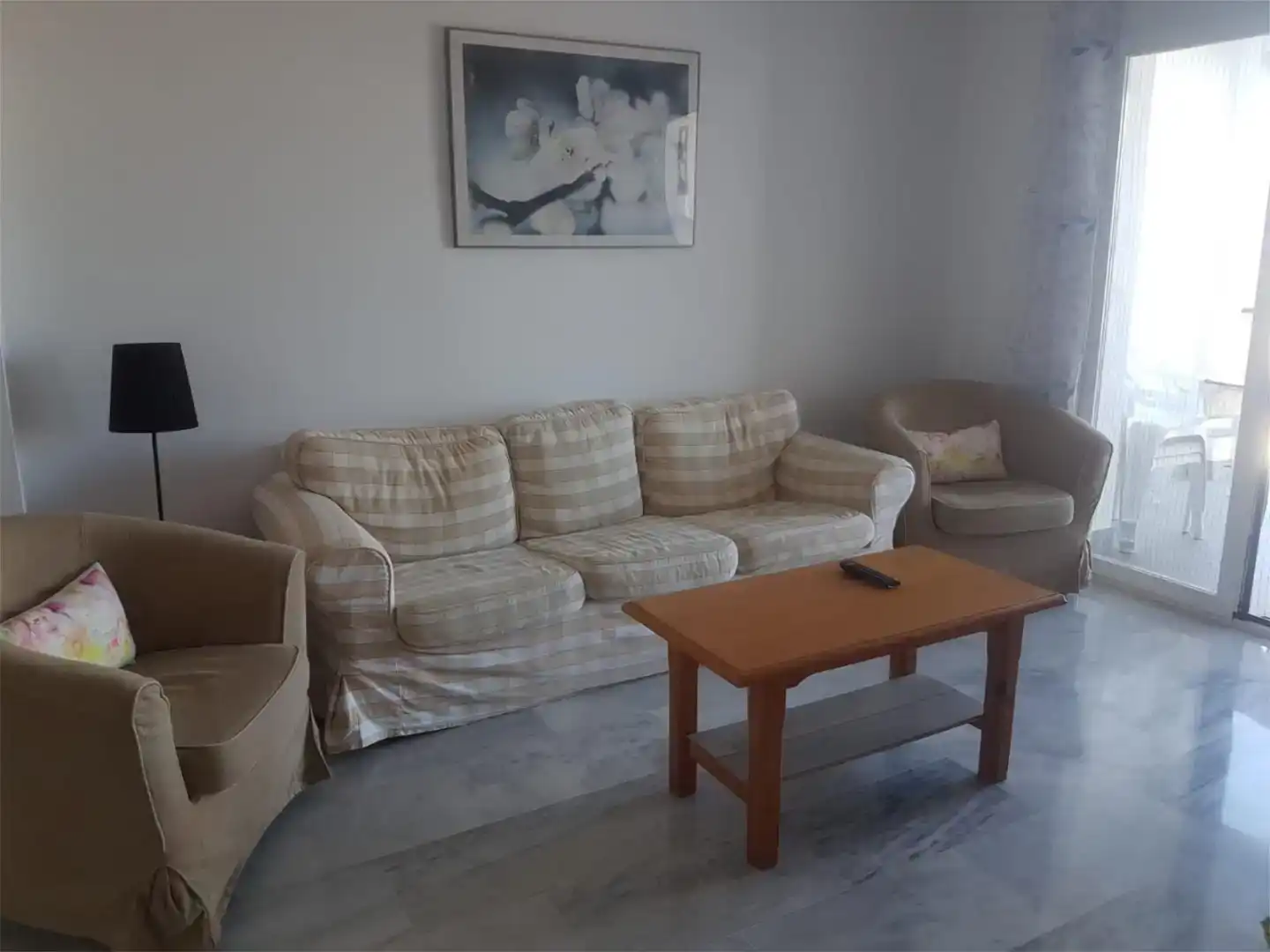 Living room of Flat for rent in Torrox  with Air Conditioner, Swimming Pool and Furnished