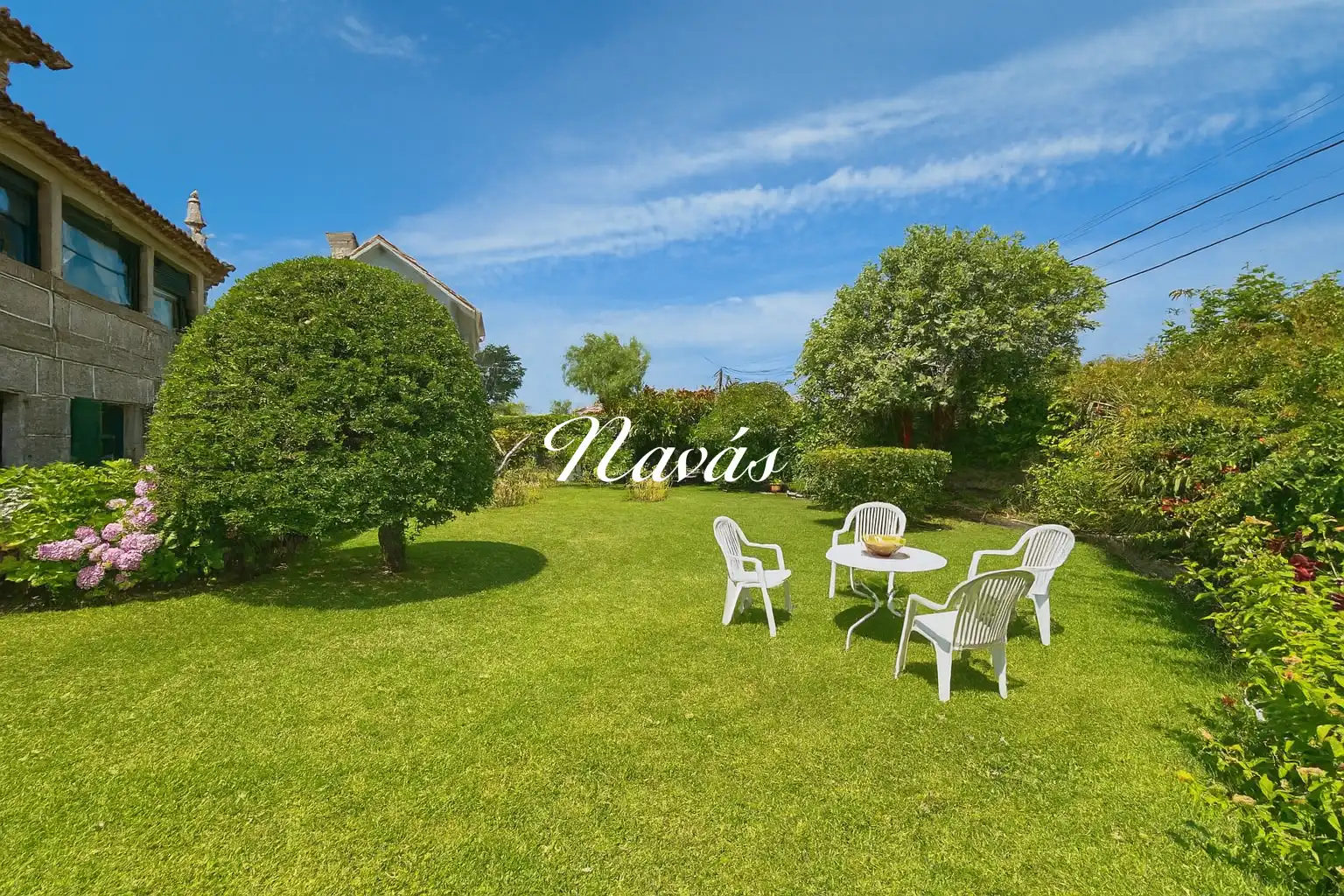 Jardí de Casa o xalet en venda en Nigrán amb Jardí privat i Terrassa