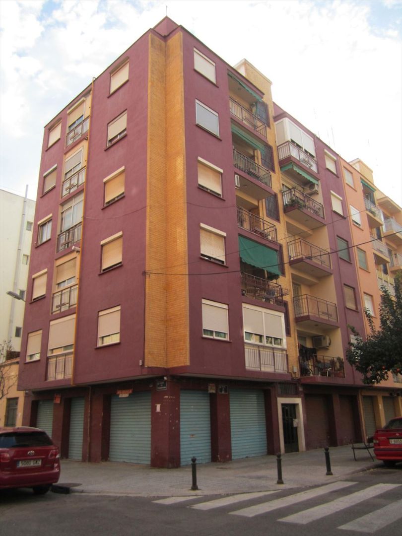 Exterior view of Flat for sale in  Valencia Capital  with Balcony