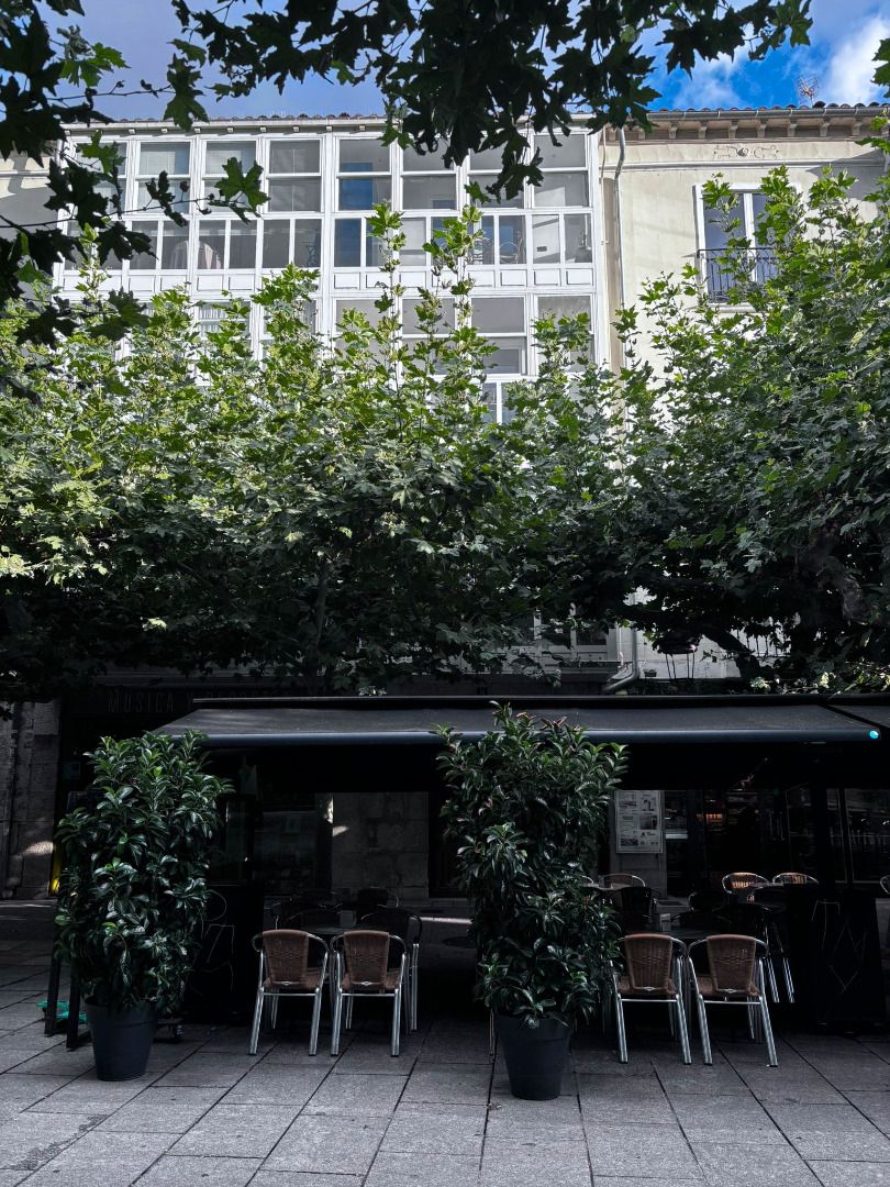 Exterior view of Flat for sale in Burgos Capital  with Heating, Parquet flooring and Storage room