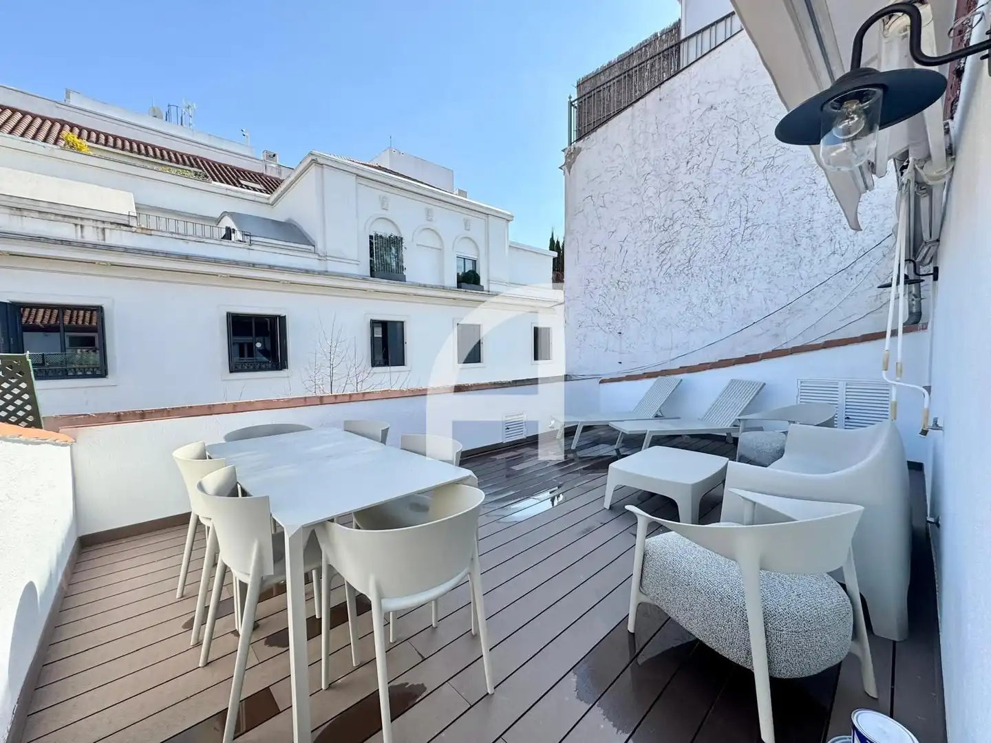 Terrassa de Àtic de lloguer en Madrid amb Aire condicionat, Calefacció i Terrassa