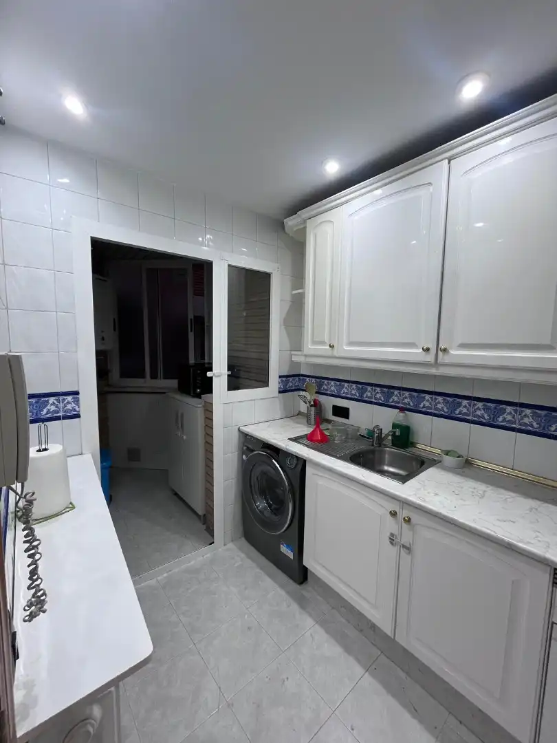 Cocina de Apartamento de alquiler en Ciudad Real con Aire acondicionado, Calefacción y Amueblado