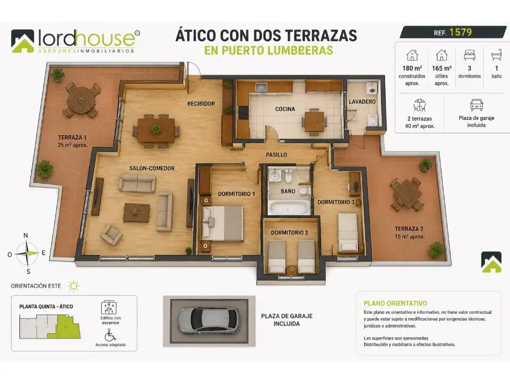 Penthouse with lift for sale in Avenida Juan Carlos, imagen 31