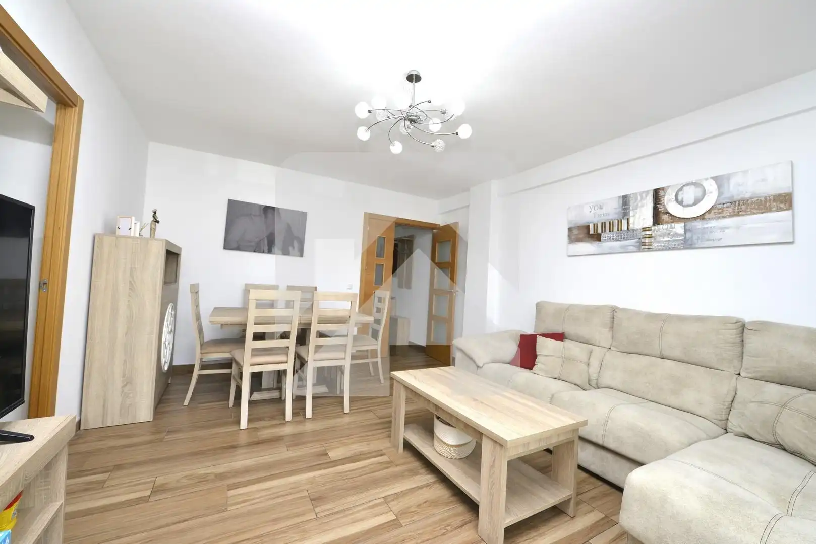 Sala de estar de Piso en venta en Valdemoro con Calefacción y Terraza