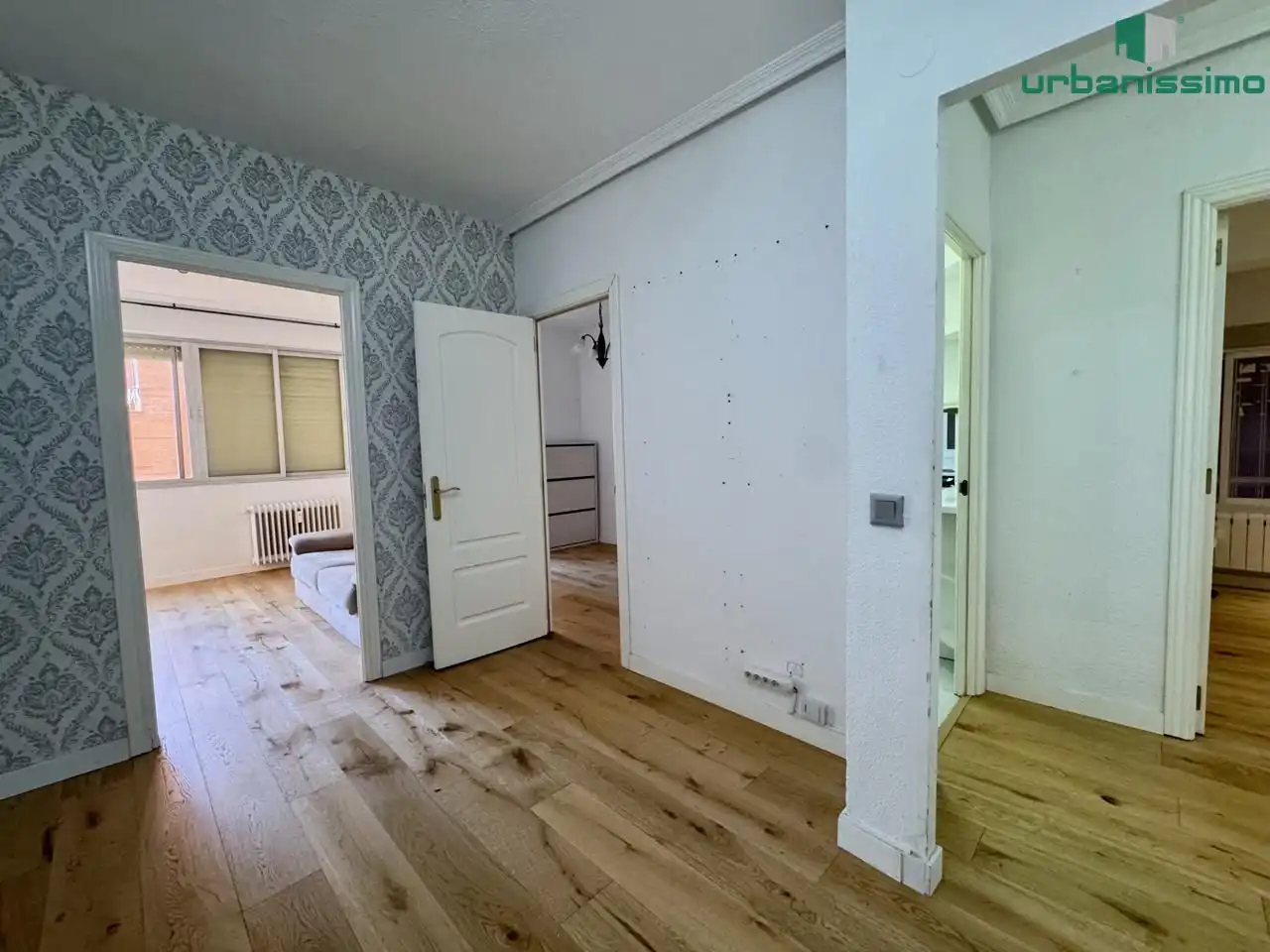 Bedroom of Flat for sale in Barrio de Salamanca
