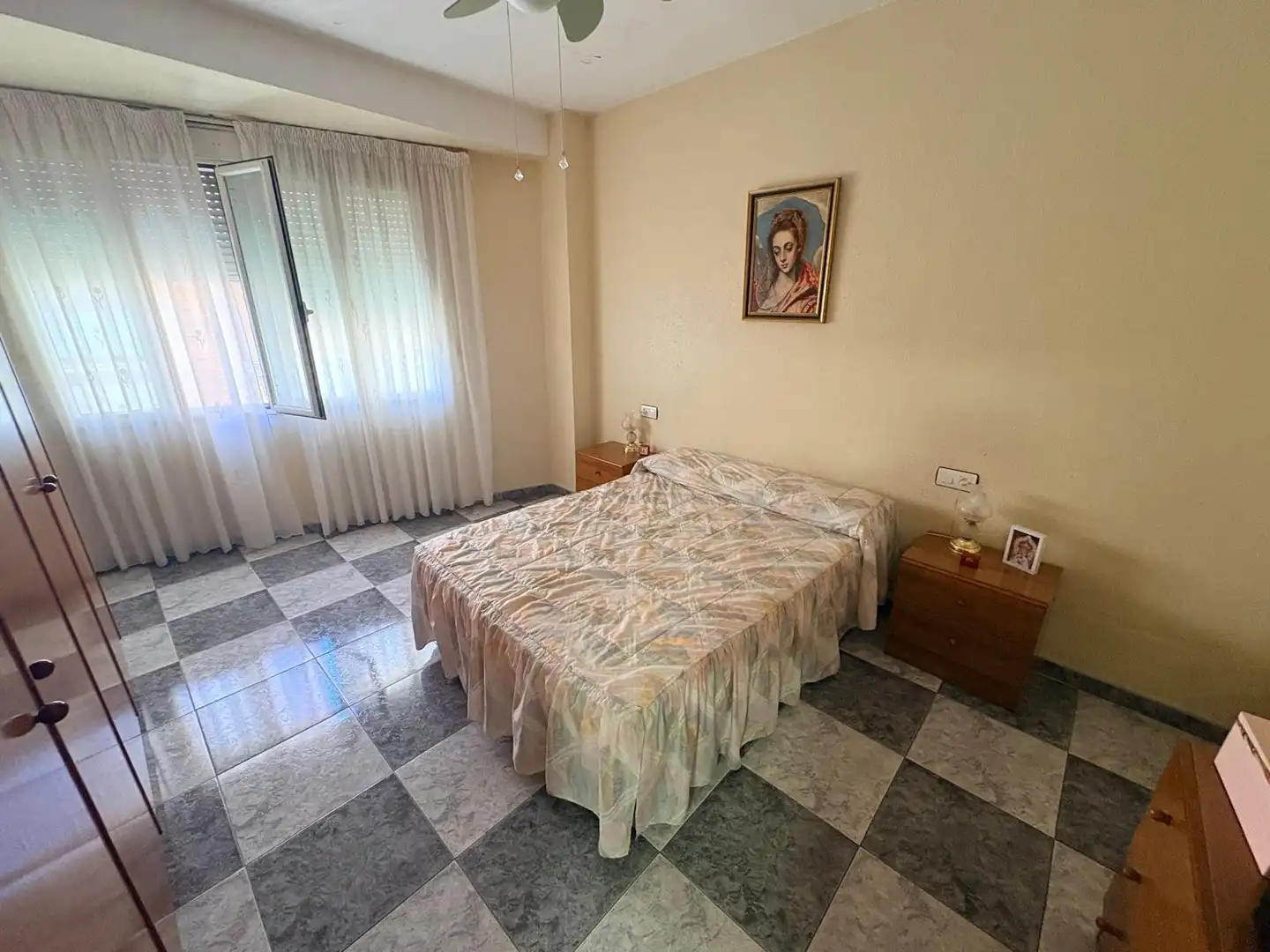 Schlafzimmer von Wohnung zum Verkauf in Almansa mit Heizung, Terrasse und Abstellraum