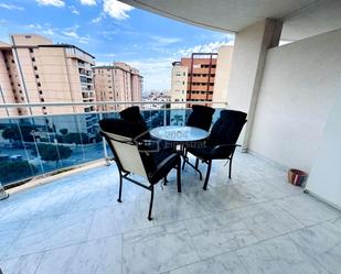 Terrassa de Apartament en venda en Villajoyosa / La Vila Joiosa amb Aire condicionat, Terrassa i Moblat