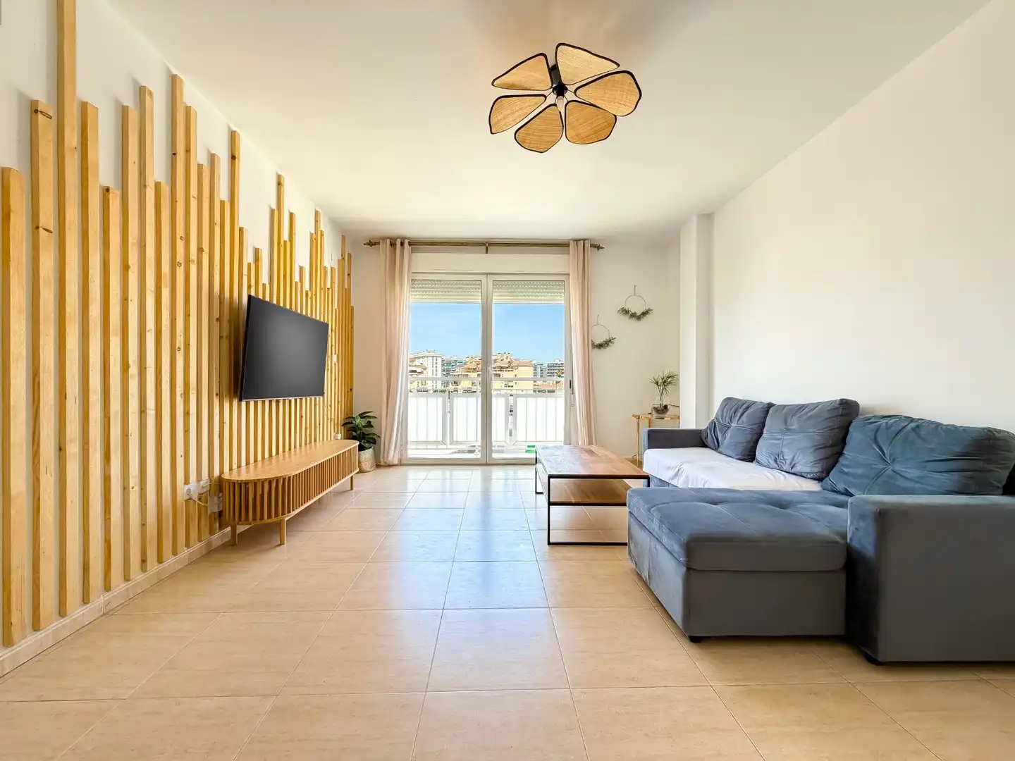 Sala d'estar de Àtic en venda en Gandia amb Aire condicionat, Calefacció i Terrassa