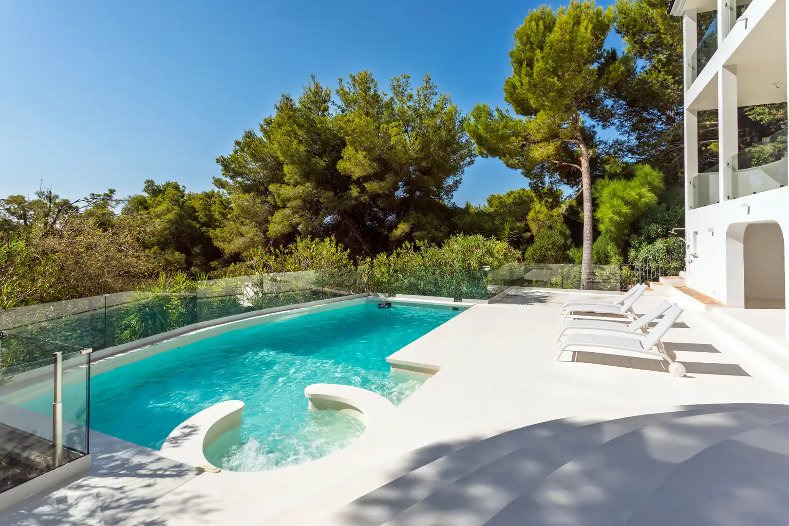 Piscina de Casa o chalet en venta en Calvià con Aire acondicionado, Calefacción y Jardín privado