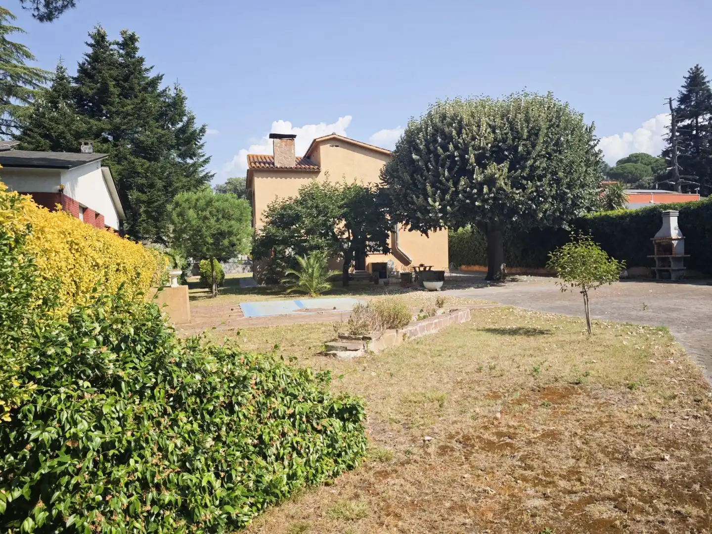 Jardí de Casa o xalet en venda en Sant Pere de Vilamajor amb Aire condicionat, Calefacció i Piscina