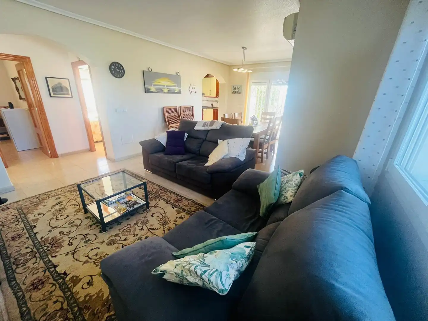 Living room of Houses for sale in Murcia  with Terrace, Storage room and Swimming Pool