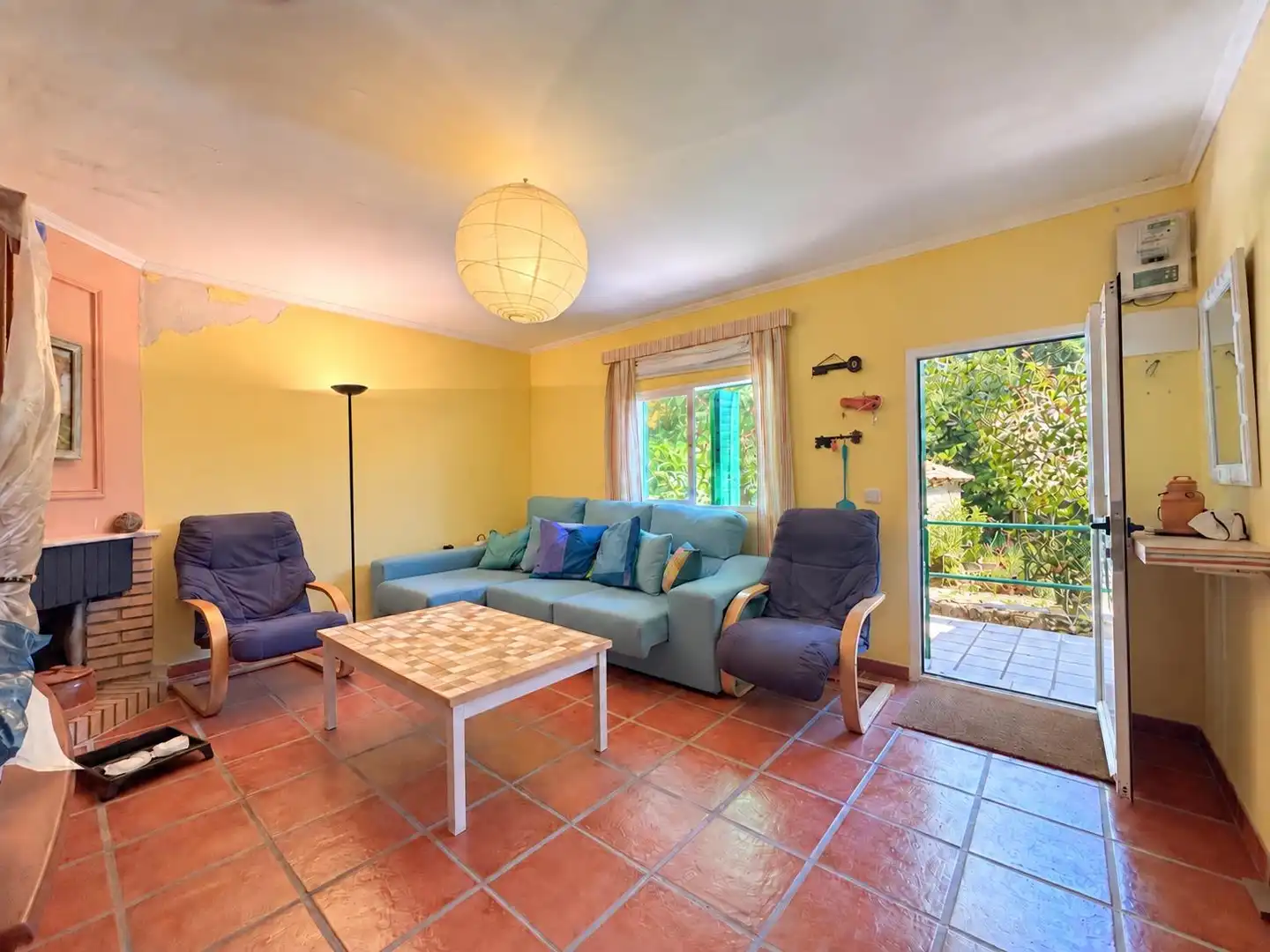Sala d'estar de Finca rústica en venda en Herradón de Pinares