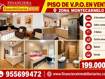 Flat with balcony for sale in La Paz