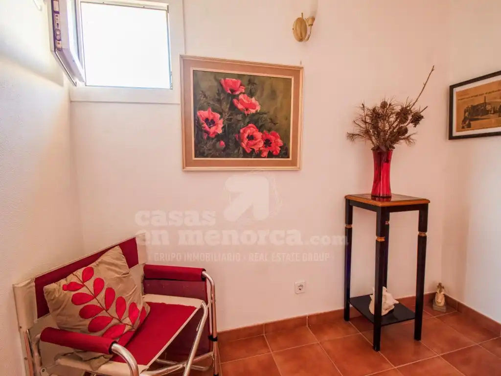 Living room of Houses for sale in Maó - Mahón  with Air Conditioner, Private garden and Swimming Pool