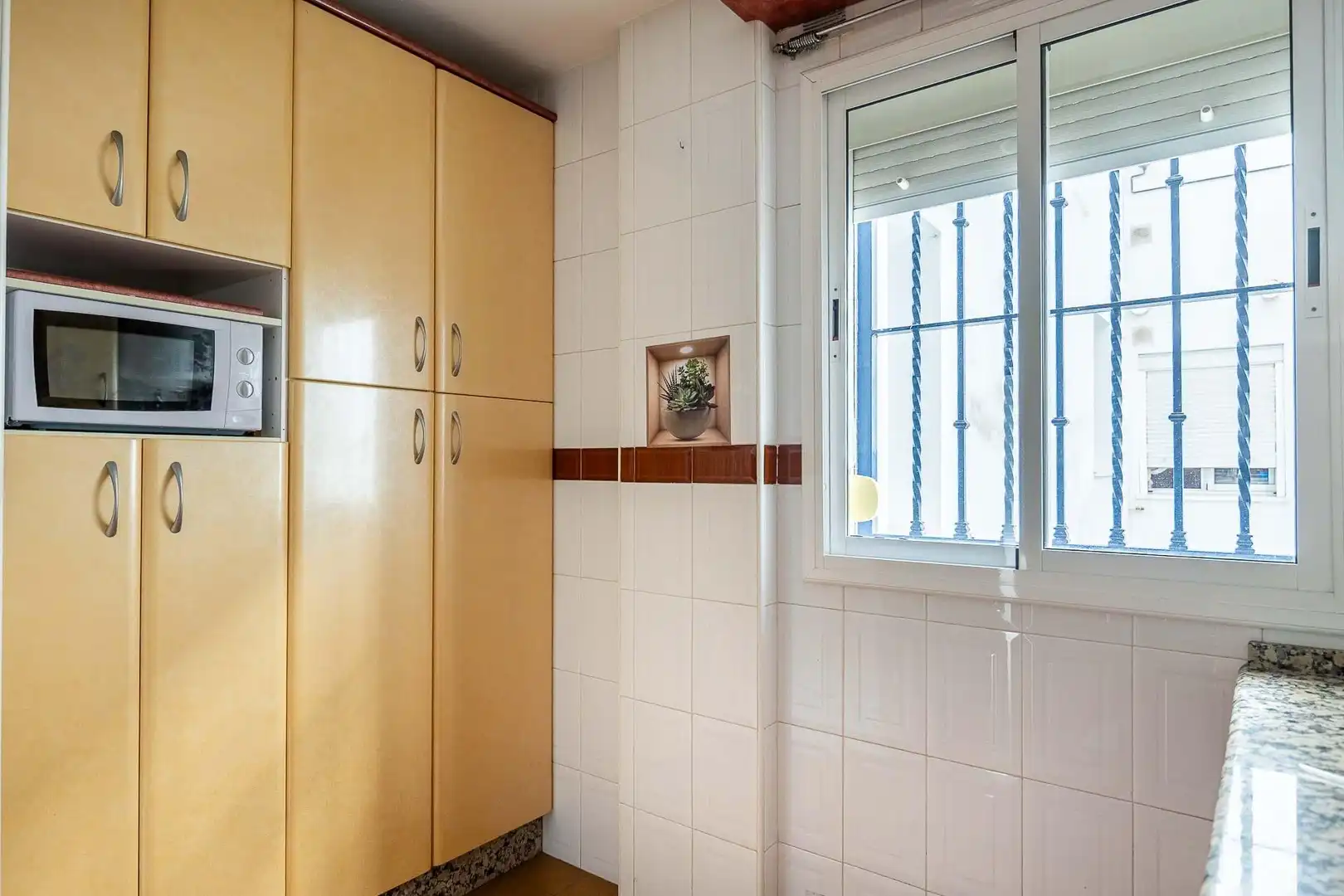Cocina de Piso en venta en Alcalá de Guadaira con Aire acondicionado, Terraza y Balcón
