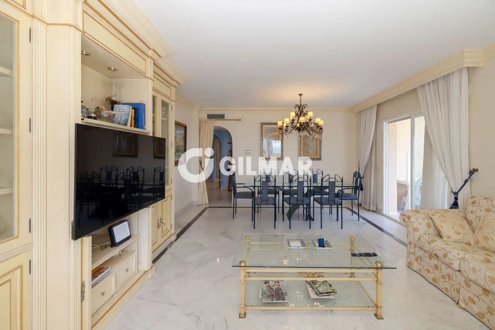 Dining room of Apartments for sale in Marbella  with Heating, Swimming Pool and Balcony