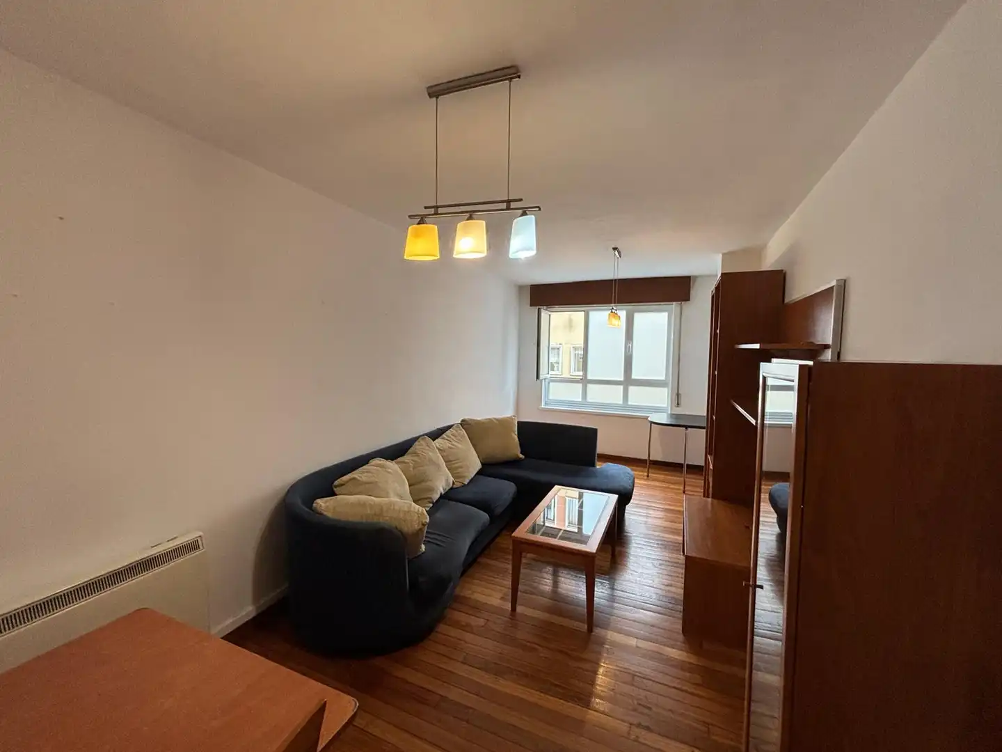 Living room of Flat for rent in Santiago de Compostela   with Furnished, Oven and Washing machine