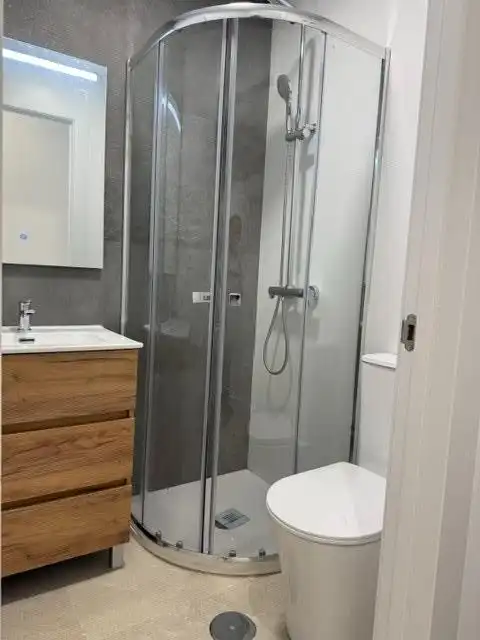 Baño de Estudio de alquiler en Murcia con Aire acondicionado y Amueblado